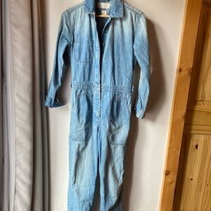 Light Blue Denim Jumpsuit GAP